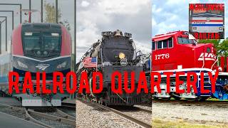 Amtrak Airo, UP-NS Merger Application, North Portal Bridge, US 250 Locomotives | Railroad Quarterly
