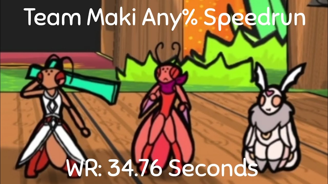 Team Maki Any% Speedrun WR [34.76] || Bug Fables