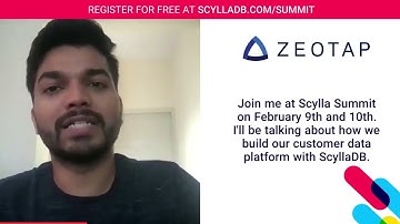 Scylla Summit 2022: Shubham Patil, Lead Software Engineer at Zeotap