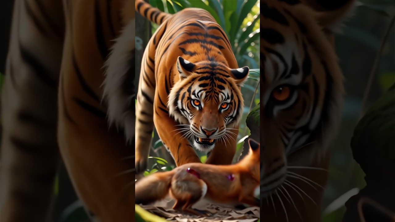 ‘Tiger vs. Fox The Most Epic Showdown in the Animal Kingdom,