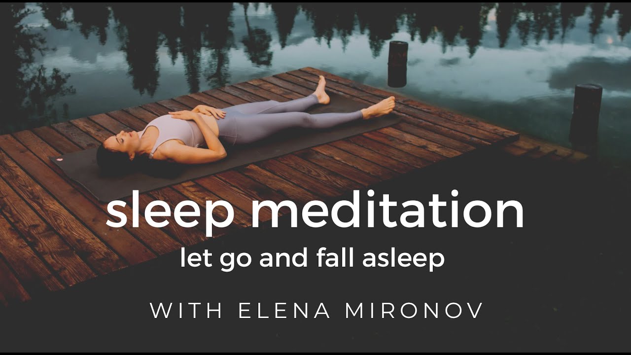 Guided sleep meditation to calm anxiety