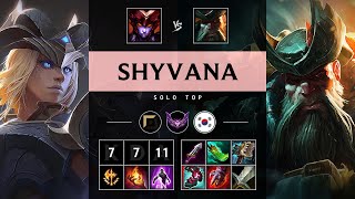 Shyvana Top vs Gangplank - KR Master Patch 25.20
