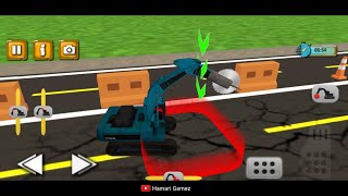 Mega City Road Construction Machine Operator Gameplay |Hamari Gamez (Android Gameplay) 2020 screenshot 4
