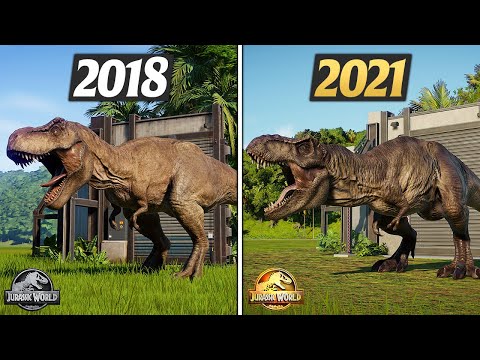 Comparison of 68 Dinosaurs Egg Release Animations (2018-2021
