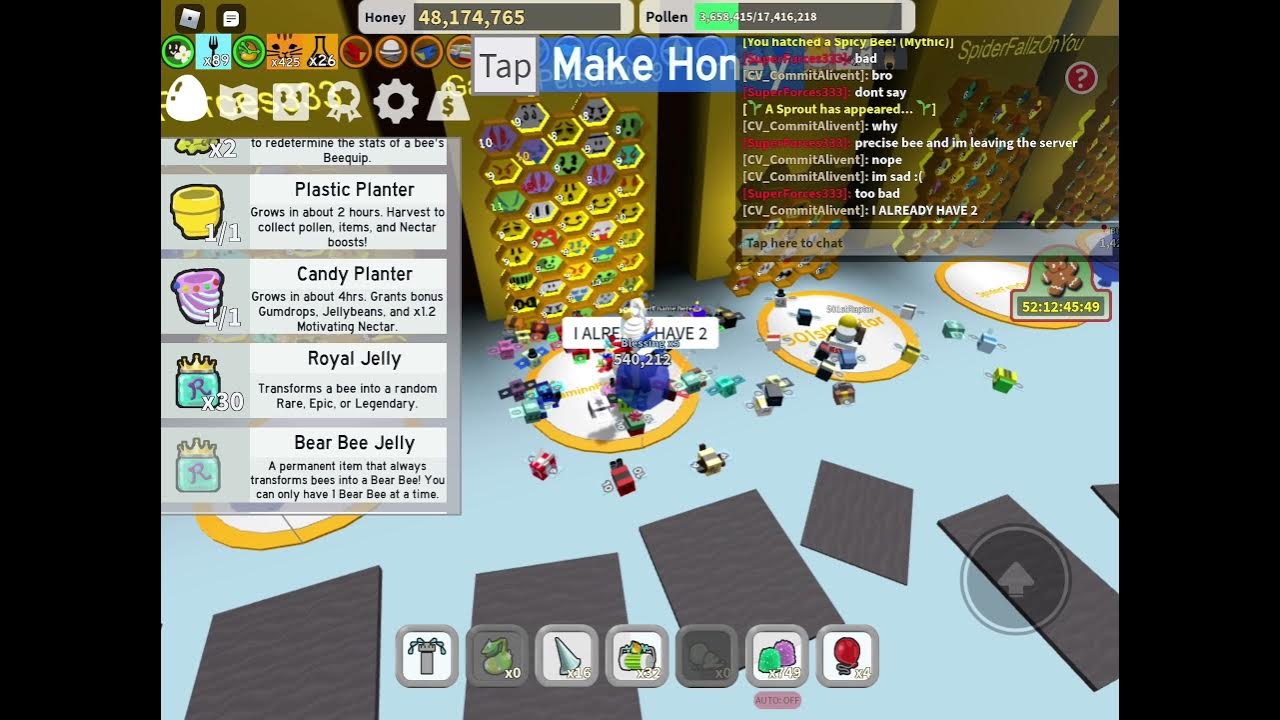 Got Mythic Egg From Bee Bears Catalog (Bee Swarm Simulator Roblox