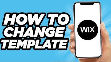 How To Change Template On Wix (EASY!)