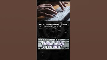 Your Keyboard Was Designed to SLOW You Down! 🤯 #QWERTY