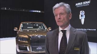 Mejor Coche Ruso - Aurus Senat 2019 Debut Europeo De La Limusina De Putin