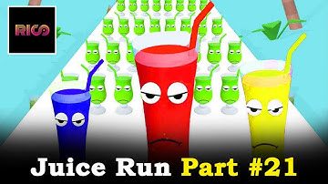Juice Run Gameplay Walkthrough (iOS,Android) All Levels #21