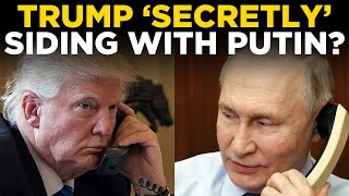 Trump LIVE: Donald Trump's Secret Plan Leaked, Shocking AUDIO Of Chat With Putin Goes Viral |US News