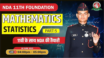Statistics - 5 Class | Mathematics  Tutorial 2023 | Best NDA 11 Foundation Coaching |