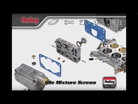 How To Adjust The Idle Mixture Screws On Holley ... 1981 cj7 heater diagram 