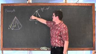 Surface Area of a Regular Pyramid Non-Trig Examples