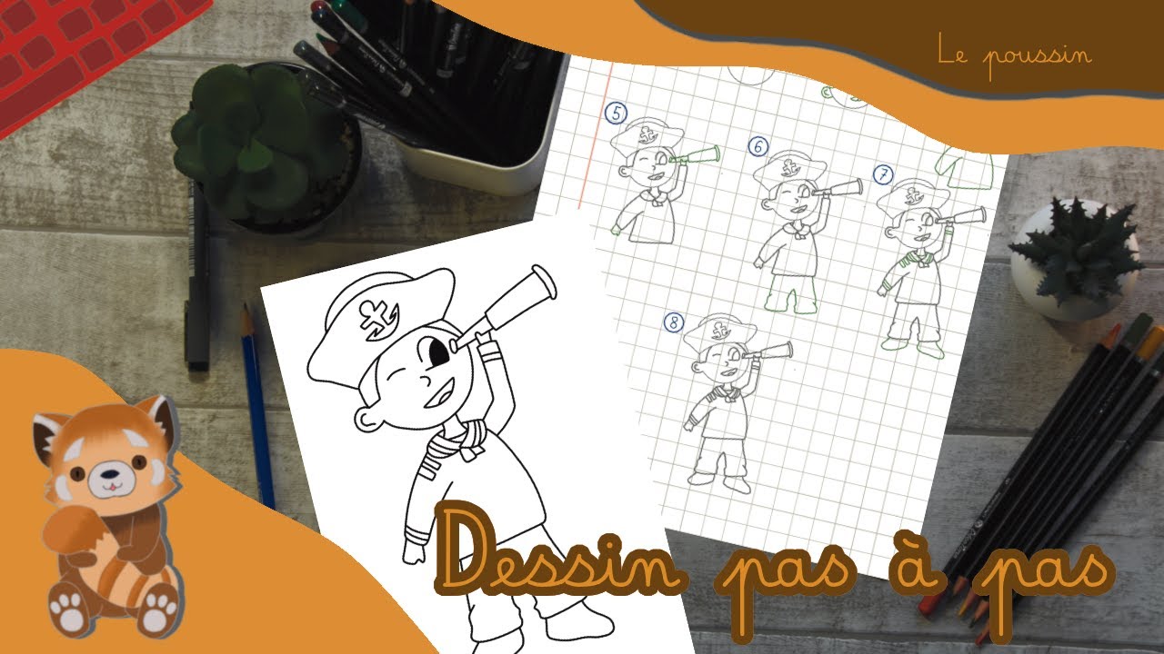 Dessin Pas Pas Marin YouTube dessin-pas-pas-marin-youtube