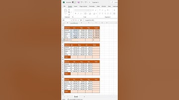 How to calculate multiple total in excel using flash sum #shorts #shortsvideo #viral #excel #music