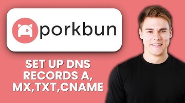 NEW! How to Set Up Porkbun DNS Records (A, MX, TXT, CNAME) 2025 🌐 | Porkbun DNS Settings Tutorial