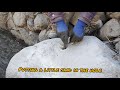 How to blast a rock  rock blasting  stone breaking