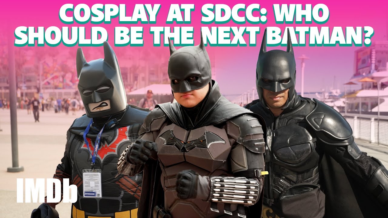 Fans Shares With Imdb Who Should Be The Next Batman At San Diego Comic-Con  2023 | Imdb - Youtube