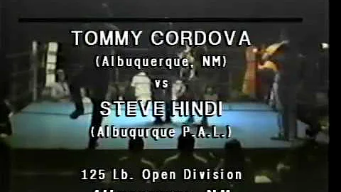 TOMMY CORDOVA vs STEVE HINDI - Amateur Boxing