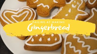 Gingerbread: How Not To (Katie tries baking again!)