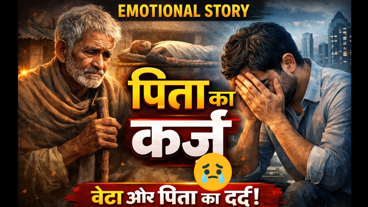 पिता का कर्ज़ | दिल छू लेने वाली पिता और बेटे की सच्ची जैसी कहानी | Emotional Story
