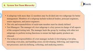 Test organization and structure - Testing Techniques - Software Testing and Quality Assurance