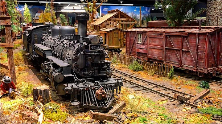 One Of The Best and Most Detailed Model Railroad Layouts in the World 4K UHD