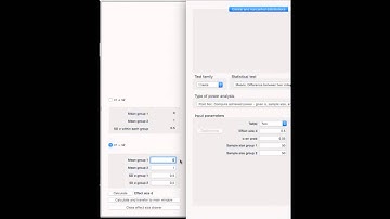 Power Analysis for an Independent-Samples t-test