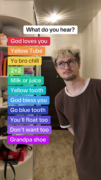 What Do You Hear?😳