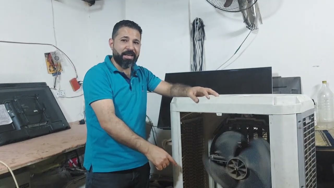 جميع اعطال مبرد الهواء الصحراوي/لا يبرد/صوت عالي/المروحه مش شغاله/طلمبة صوتها عالي