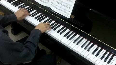 Bastien Piano Basics Level 2 Technic No.28 Doing the Splits (P.24)