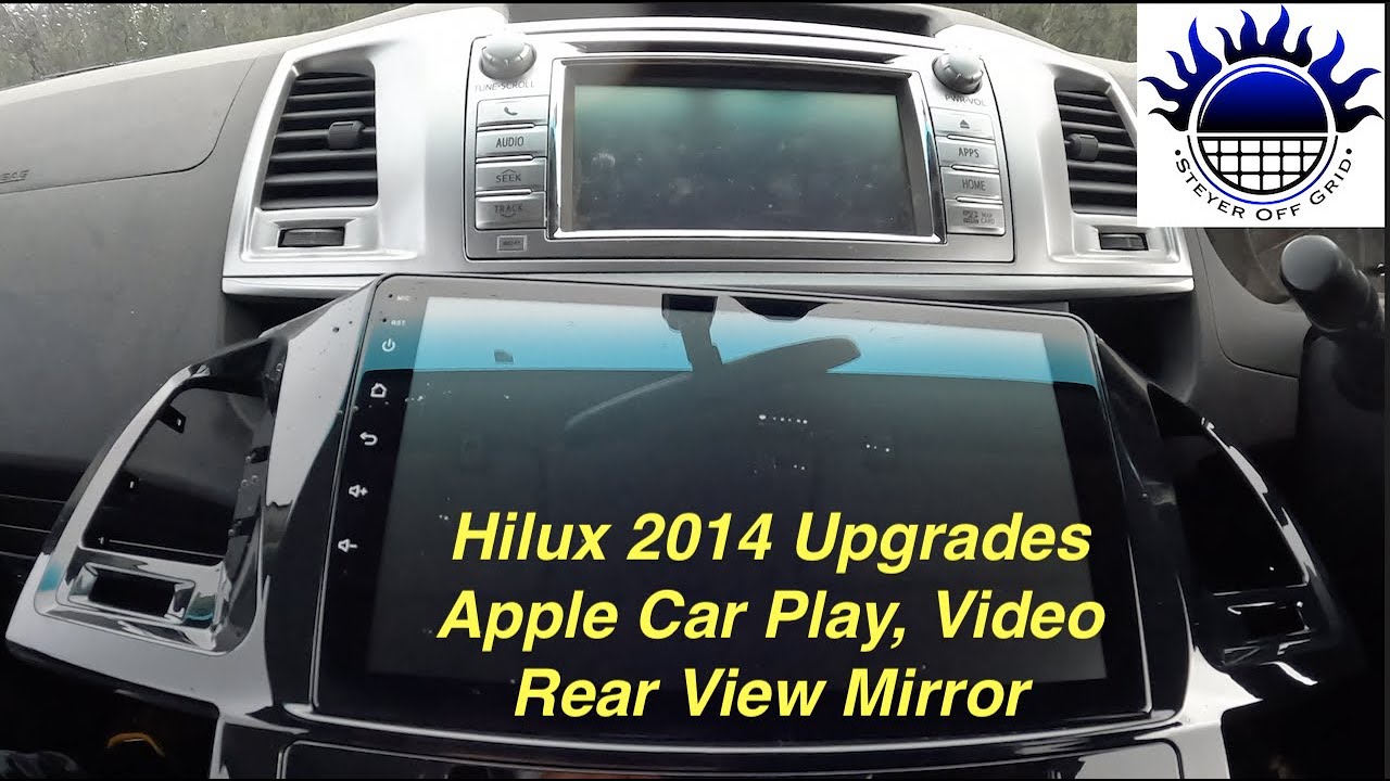 New Toyota Hilux 2005-2014 9'' Android 10 Car Stereo GPS Apple CarPlay Head Unit to be installed
