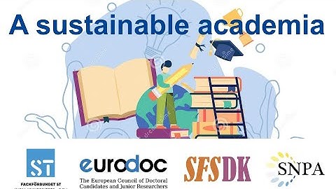 Eurodoc conference 2023: A sustainable academia