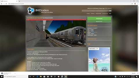 I was recording where you can download the R68 train for openbve and where to extract it.
