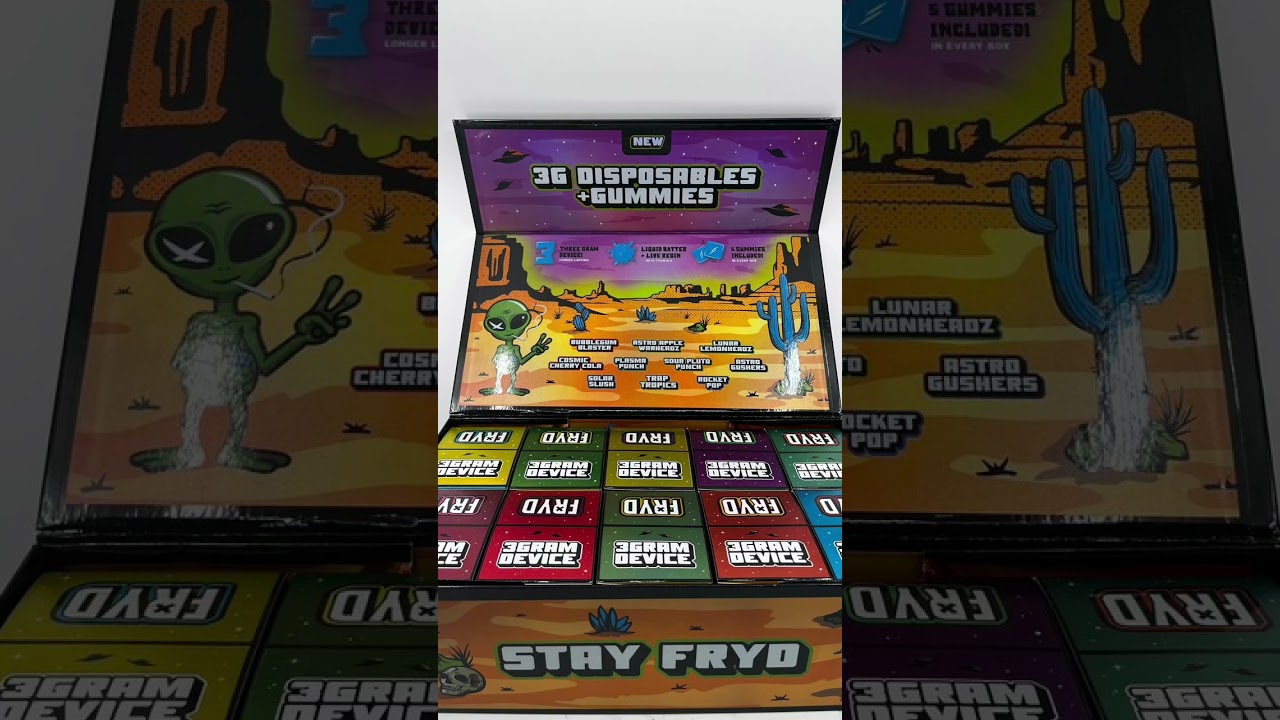 NEW FRYD 3G: 3000mg of Liquid Diamonds! 🍩 