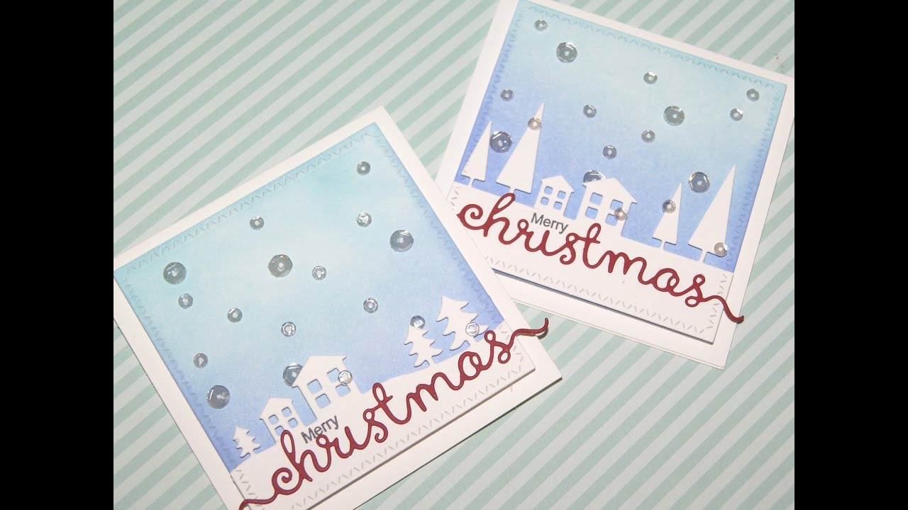 Partial Die Cutting and Merry Christmas- Christmas Cards Series #9 camera iphone 8 plus apk