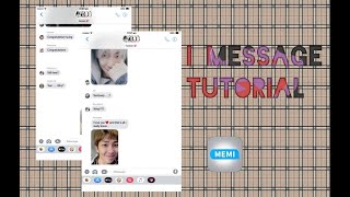 how to make a chat video #btsedits #tiktok #memimessage screenshot 4