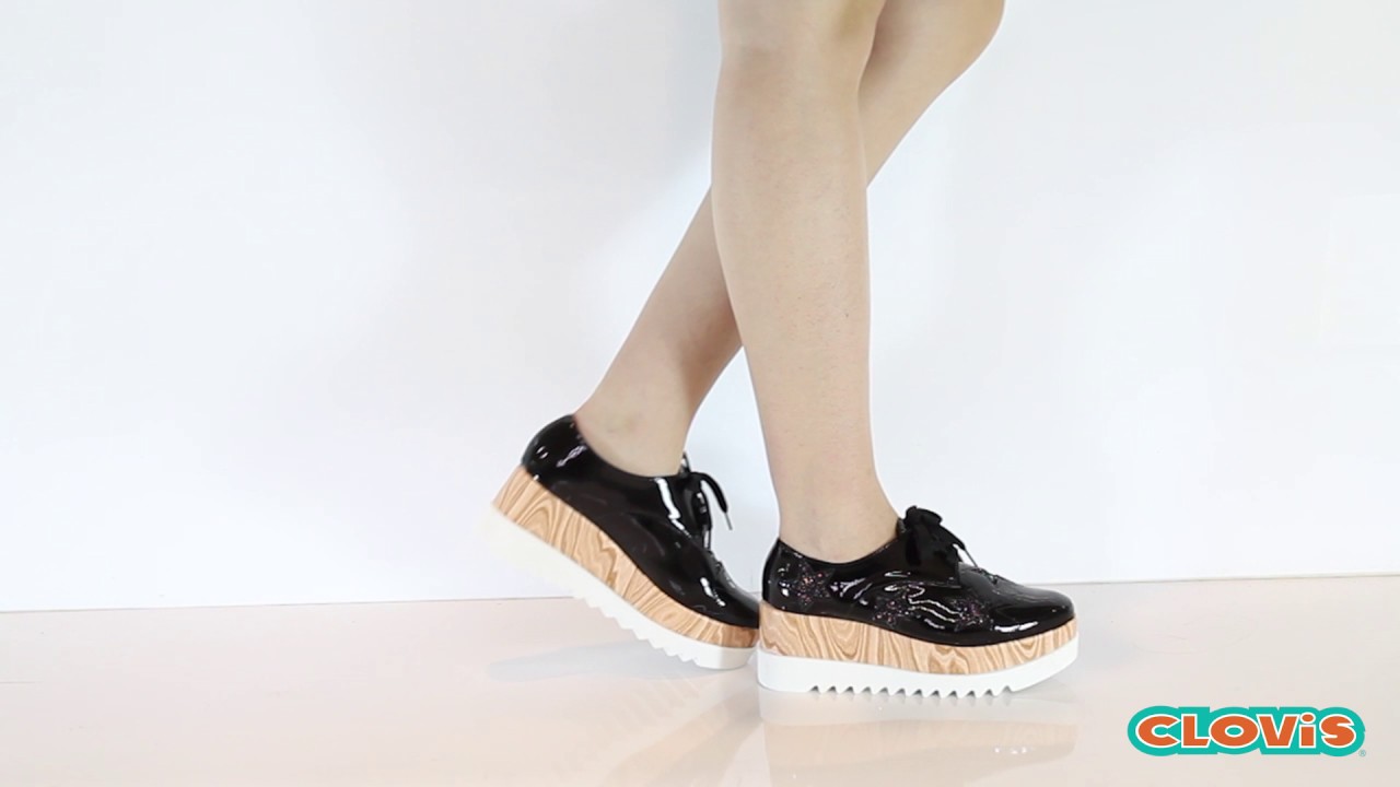 sapatos de plataforma feminino