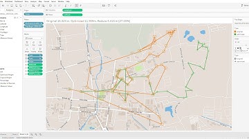 Garbage Pickup Route Optimization : Euclidean Distance Reduce 27.05%
