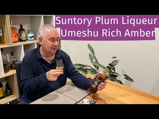 Suntory Plum Liqueur Umeshu Rich Amber Review - YouTube