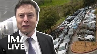 Elon Musk: Tesla Parking Nightmare | TMZ Live