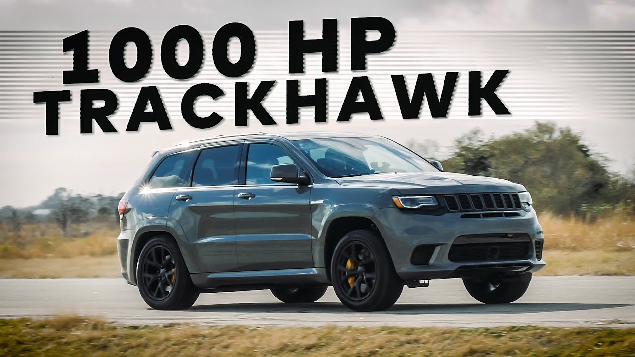 1000 HP Jeep Trackhawk by Hennessey // First Impression! - YouTube