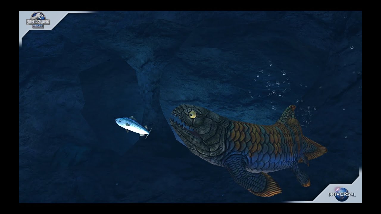 sea monsters are too fast when they are in rampage / Jurassic world the game 