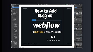 How to Make A blog on WebFlow Web 2 0 Site