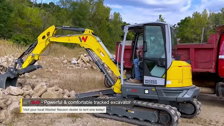 Wacker Neuson ET58: Power, Safety and Comfort