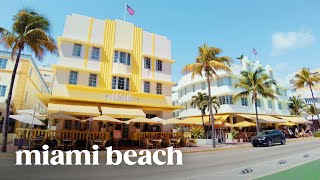 Exploring the Art Deco District 🇺🇸 Miami Beach, USA 4K Walk