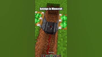 Aufzug Tutorial😱#minecraft #tutorial #aufzug