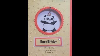 Tutti Fruitti Panda Birthday Card screenshot 4