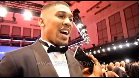 Anthony Joshua Speaks Yoruba and says his best Nigerian food