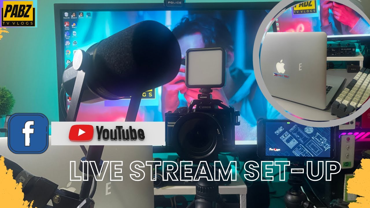 LIVE STREAM SET-UP TOOLS AND GEARS #livestream #livestreaming #PabzTvVlogs 